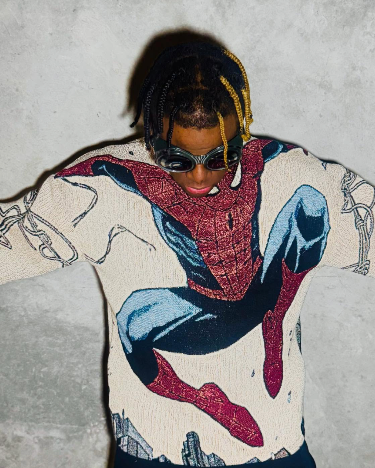 Spiderman Graphic Sweater